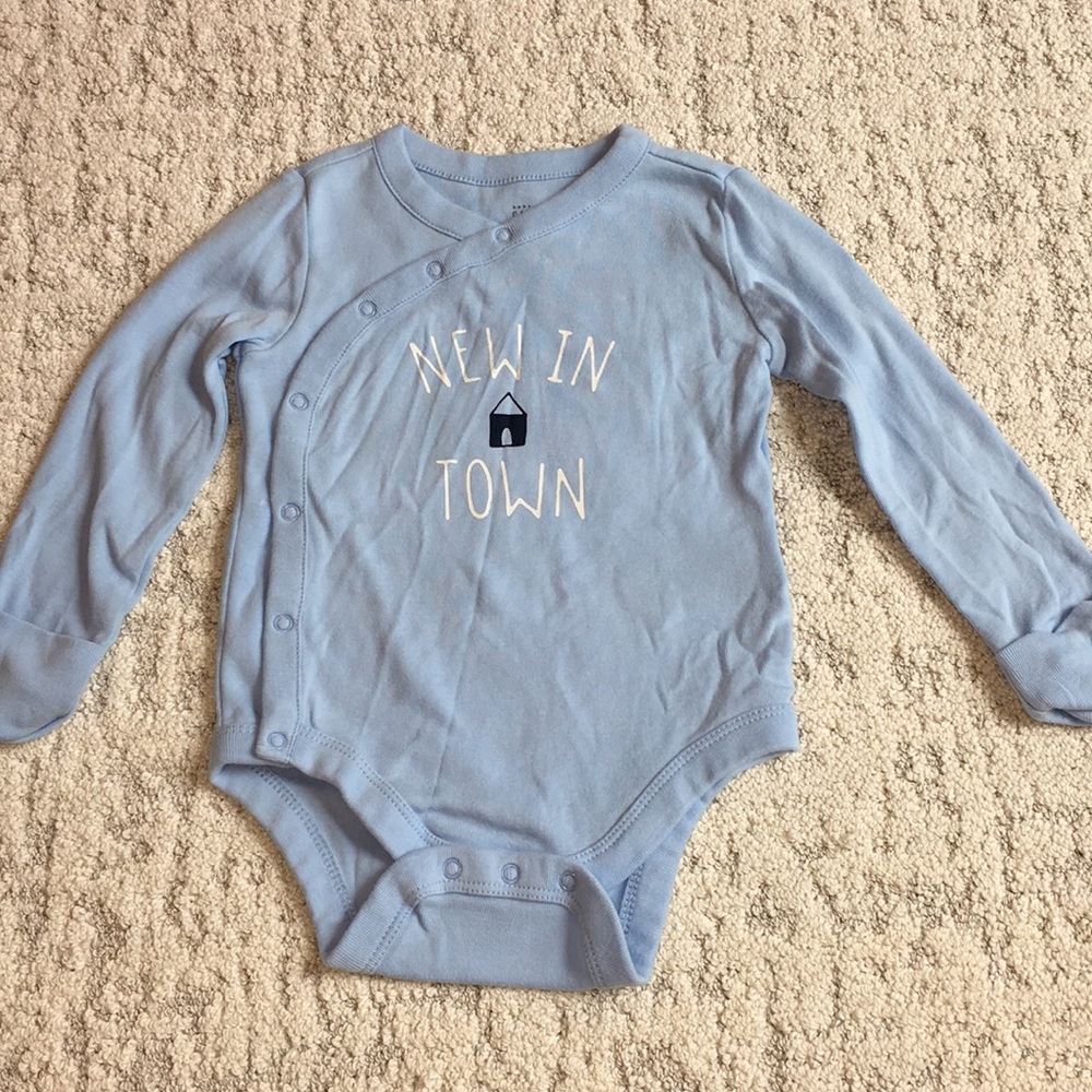 Baby boy long bodysuit